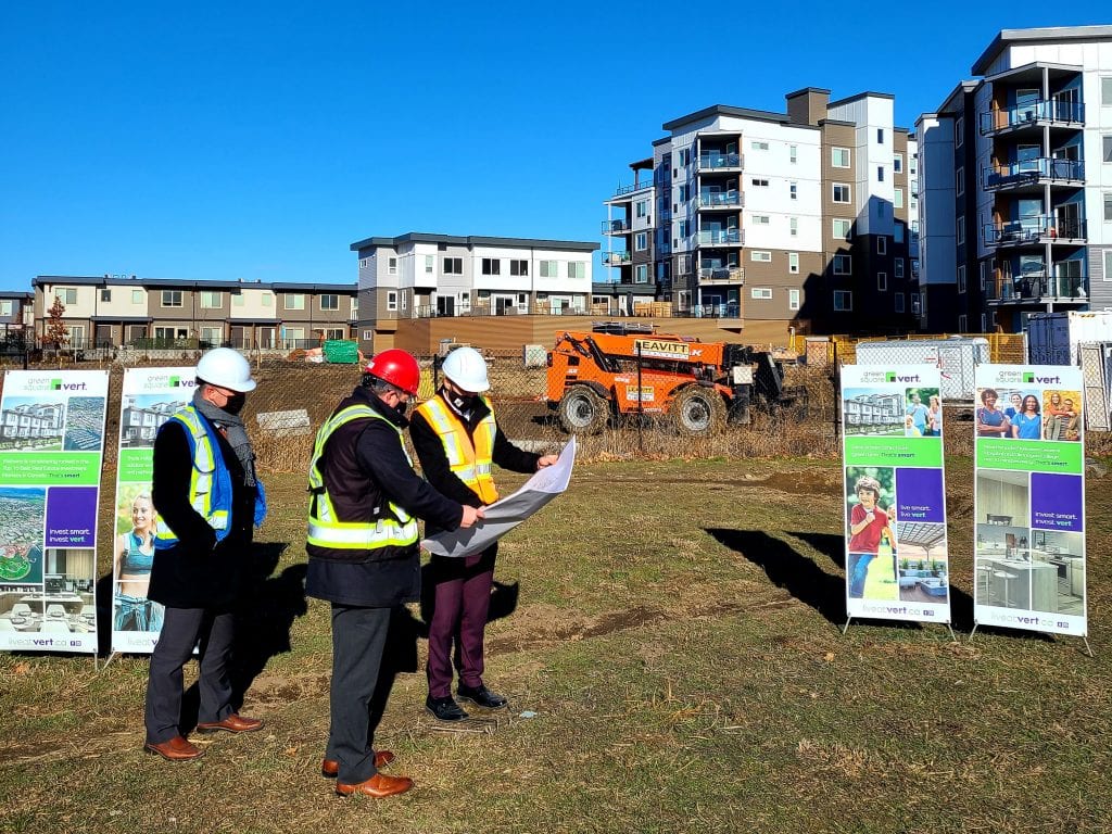 Green Square Vert Groundbreaking